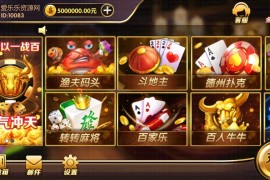 大圣娱乐红鸟U3D二开棋牌源码