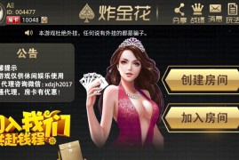 9人炸金花房卡运营版_附带透视功能